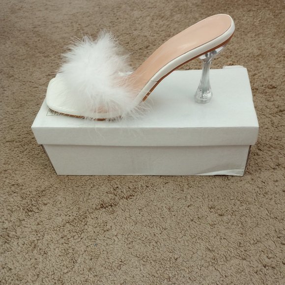 REDUCED! NWT Women's High Heels Glamorous Mules size 8.5 - Picture 4 of 7